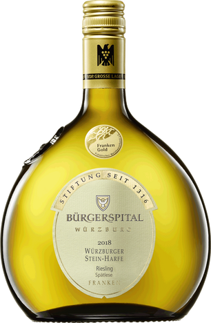 Würzburger Stein Harfe Riesling Spätlese VDP.Grosse Lage® - Bürgerspital Würzburg