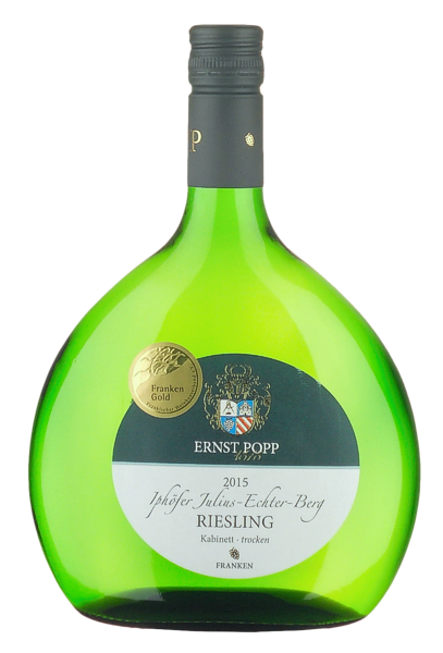 Iphöfer Julius-Echter-Berg Riesling Kabinett trocken - Weingut Ernst Popp - Iphofen