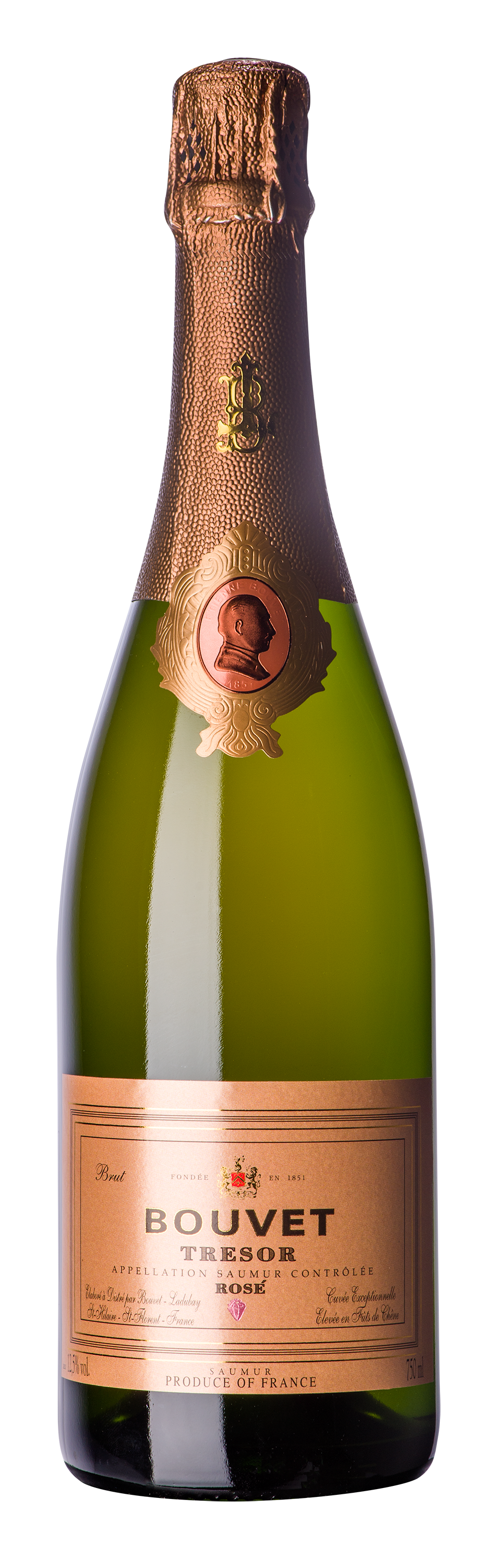 BOUVET Cuvée Trésor Rosé Brut - Bouvet-Ladubay