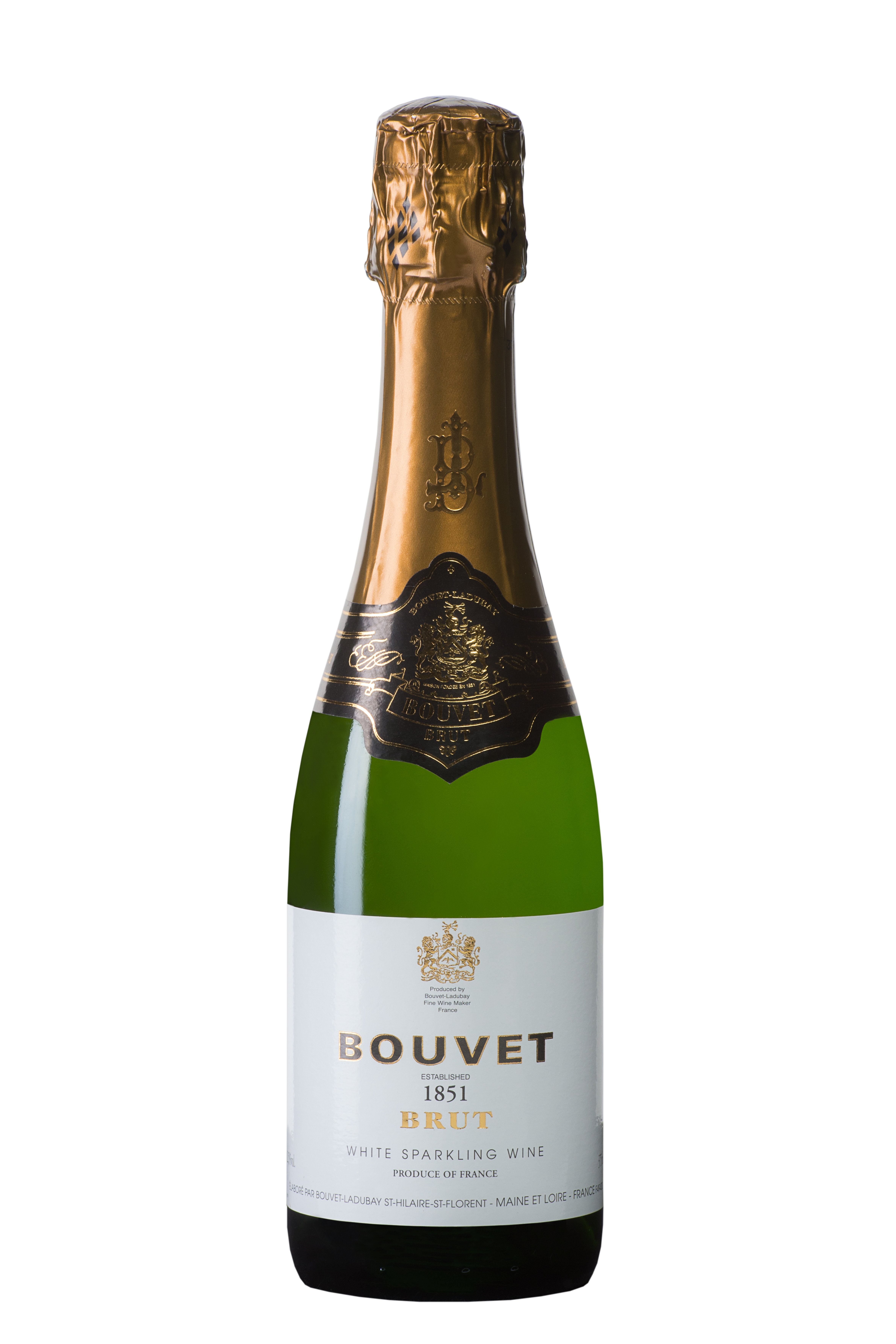 Bouvet  Brut - Bouvet-Ladubay - Halbe Flasche - Demi - 0,375 Liter