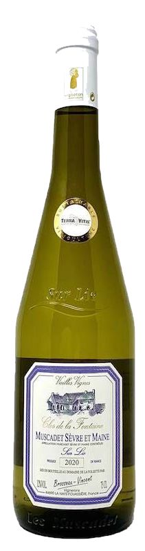 Muscadet 'Clos de la Fontaine' Sevre et Maine sur Lie - Domaine de la Foliette - La Haye Fouassiere