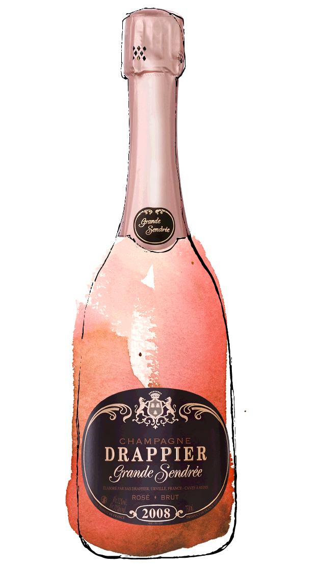 Champagner Rosé 'Grande Sendree' 2010 Brut - Drappier