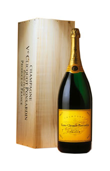 Champagner Veuve Clicquot Ponsardin brut Doppelmagnum 3 Liter