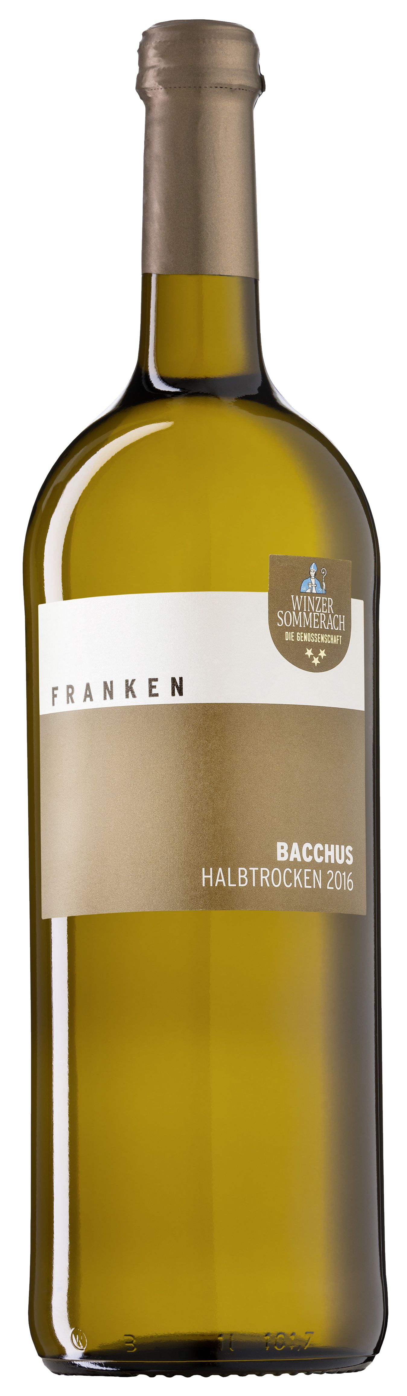 Sommeracher Bacchus halbtrocken - Winzer Sommerach eG