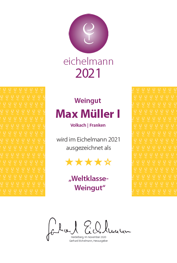 Auszeichnung Eichelmann Max Müller 2021